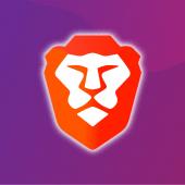 Brave Browser glowing