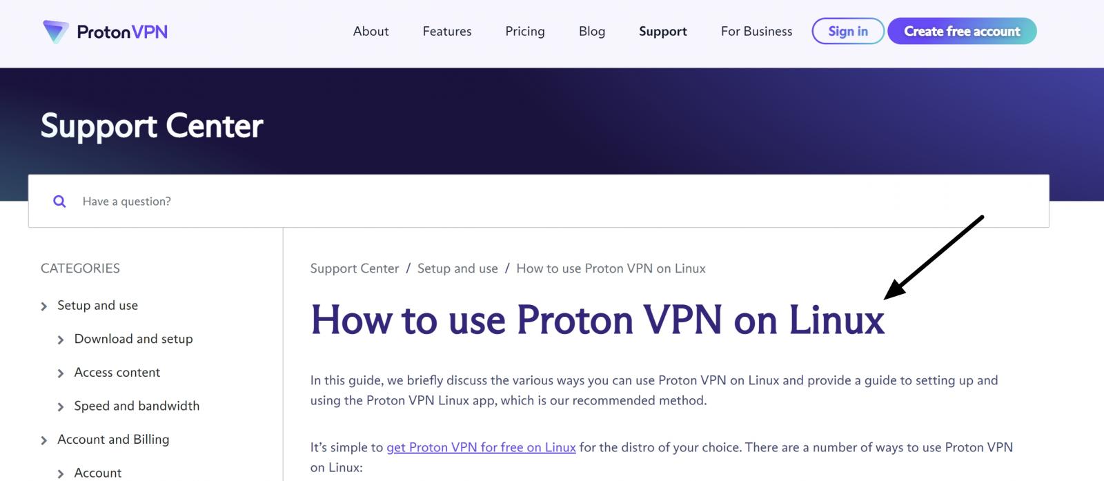 protonvppn linux